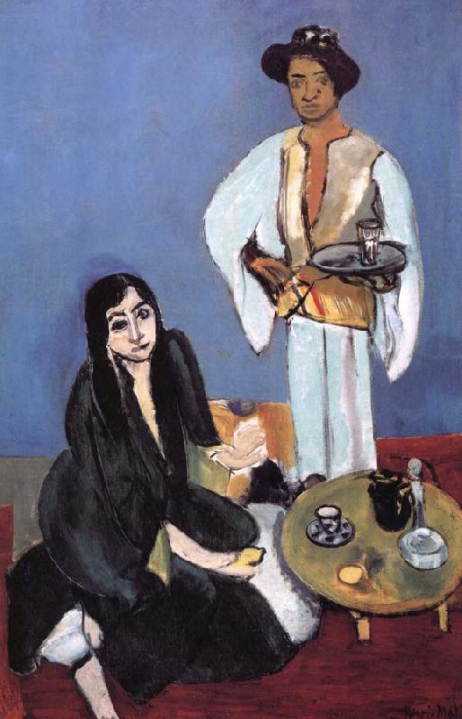 Henri Matisse Scottish woman oil painting image